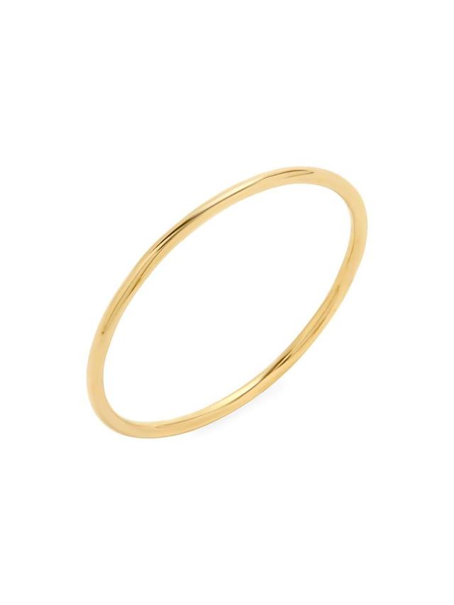 Womens Aria 14K Gold Extra Thin Band Ring Product Image