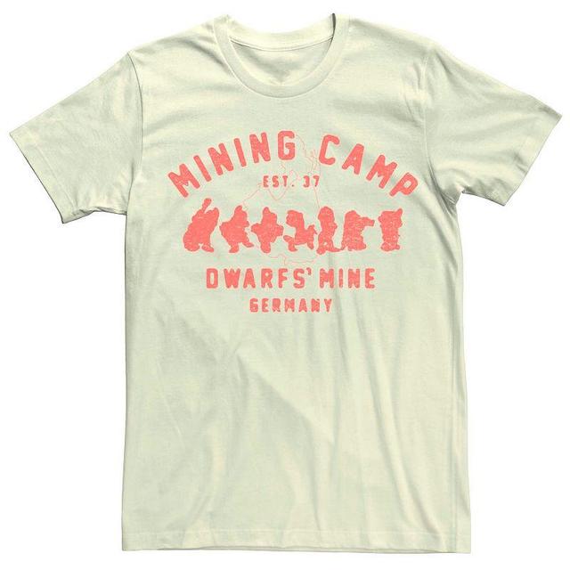 Mens Disney Snow White Mining Camp Logo Graphic Tee Product Image