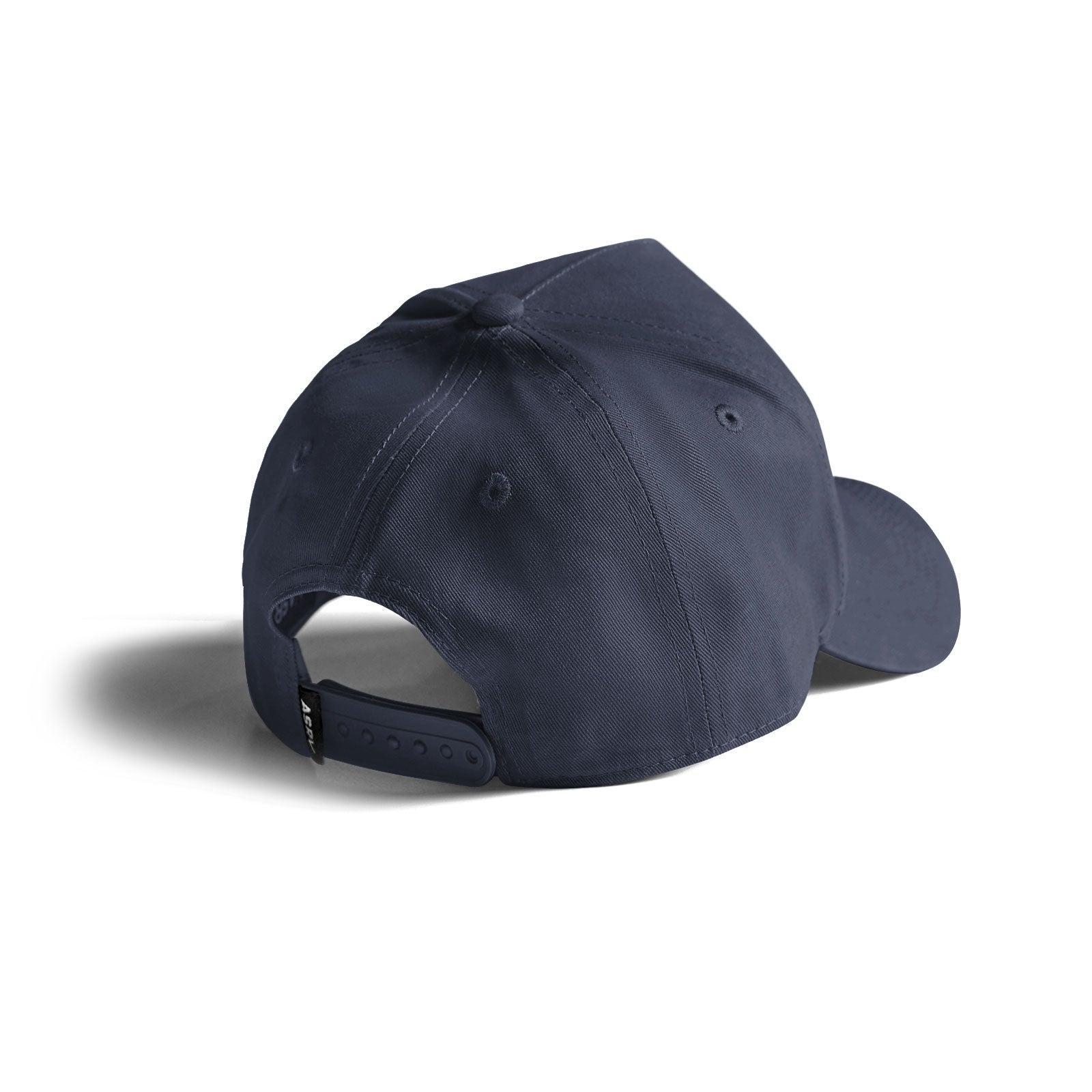 0815. A-Frame Hat - Navy/Navy "Wings" Product Image