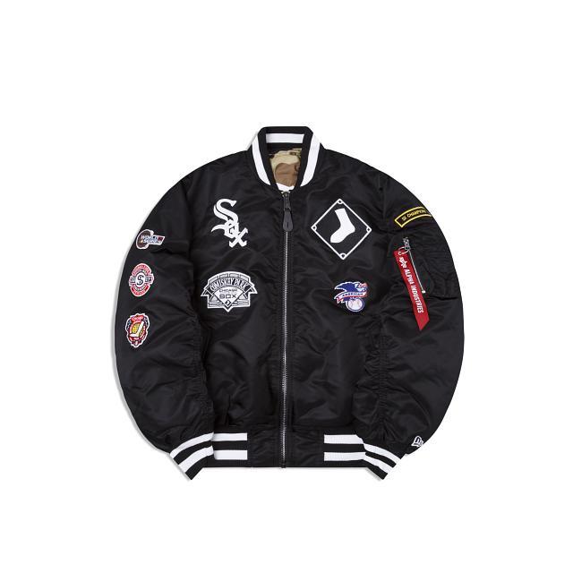 Alpha Industries X Chicago White Sox MA-1 Bomber Jacket Male Product Image