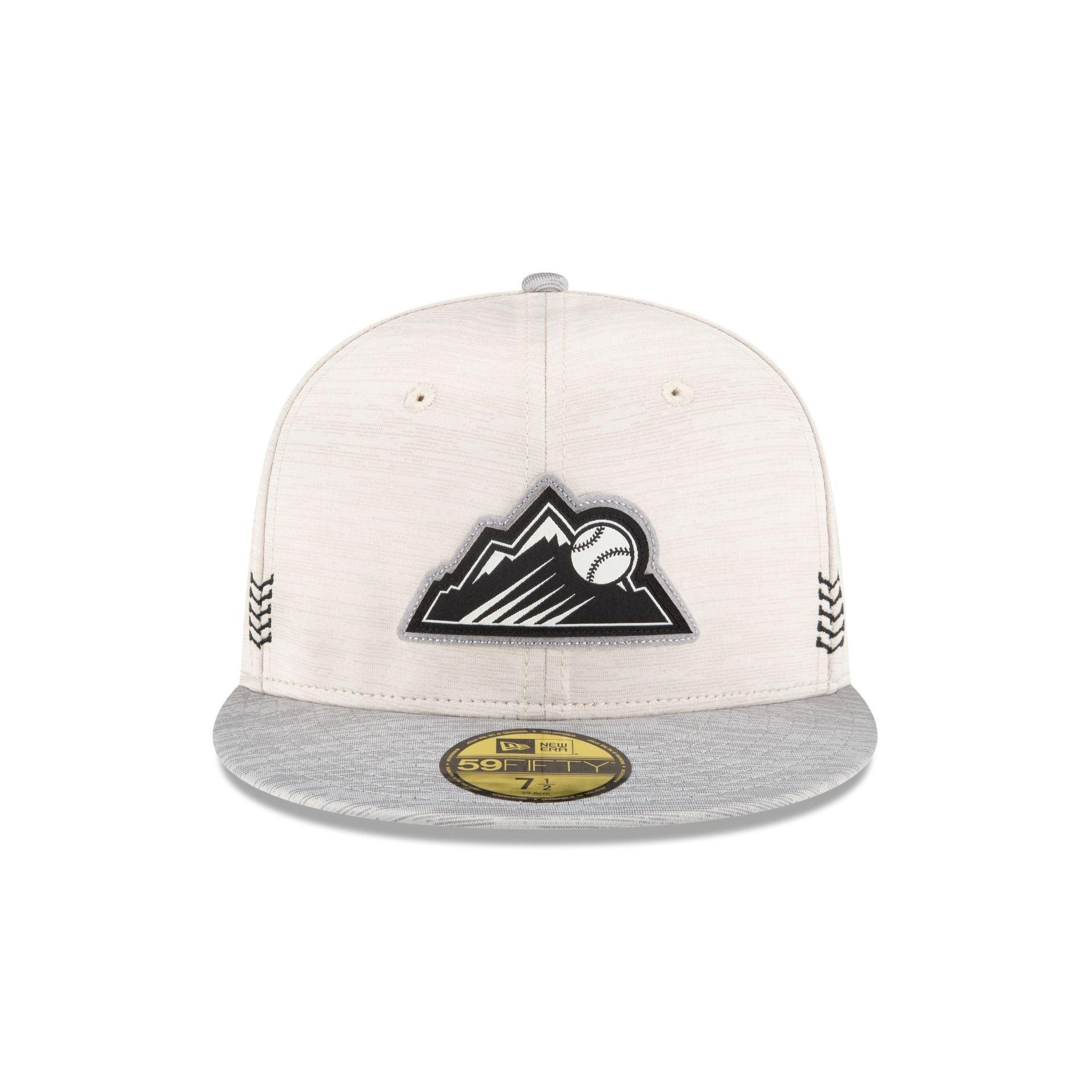 Colorado Rockies 2024 Clubhouse Stone 59FIFTY Fitted Hat Male Product Image