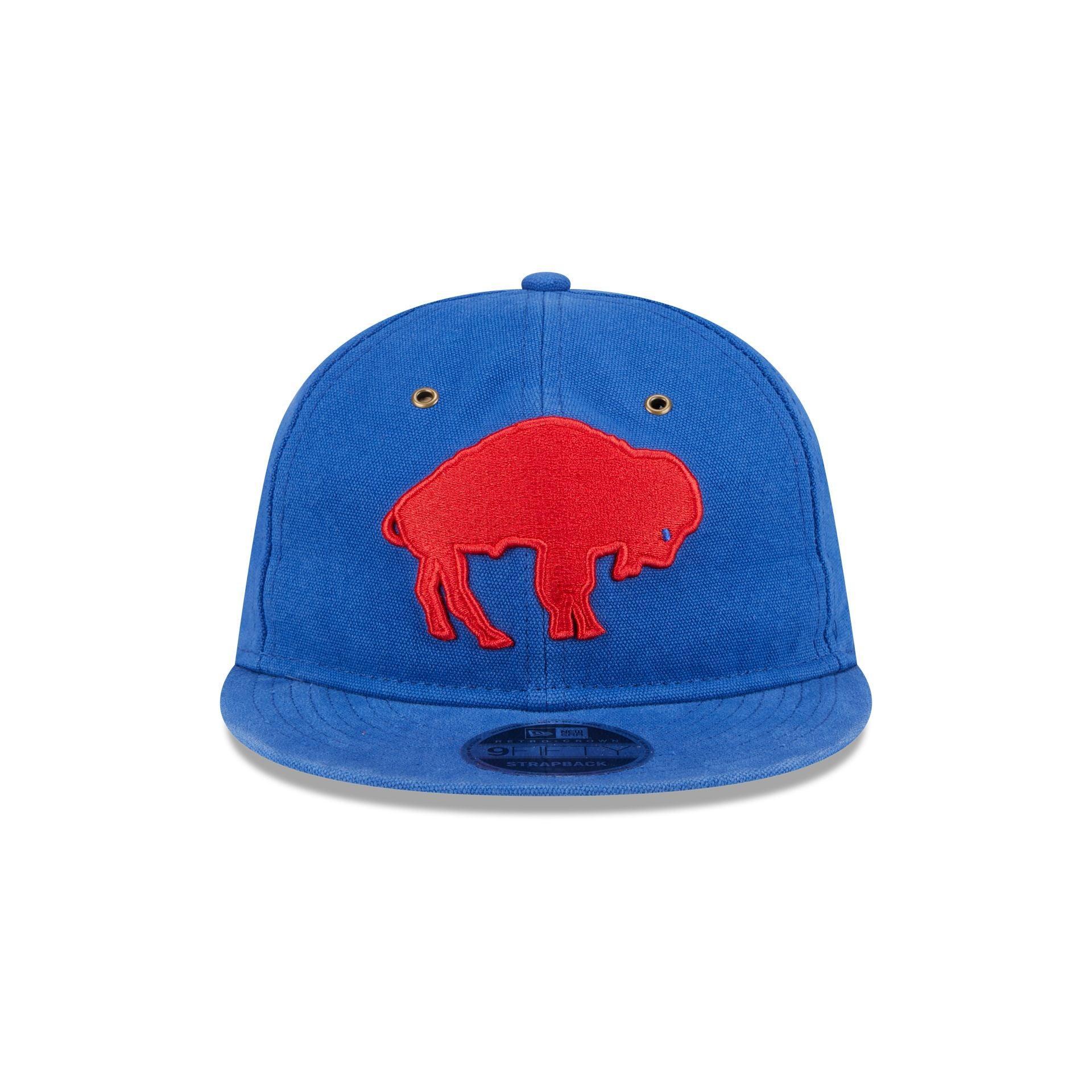 Buffalo Bills Cotton Canvas Retro Crown 9FIFTY Adjustable Hat Male Product Image