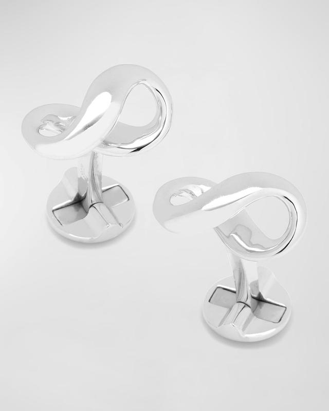 Mens Ox & Bull Trading Co. Infinity Cufflinks Product Image