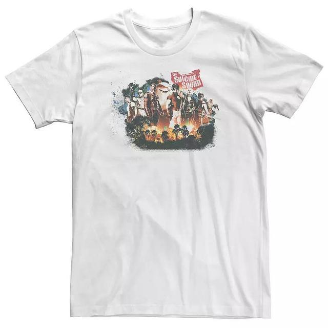 DC Comics Big & Tall The Suicide Squad Pulp Cover Tee, Men's, Size: XXL Tall, White - Size: XXL Tall Product Image