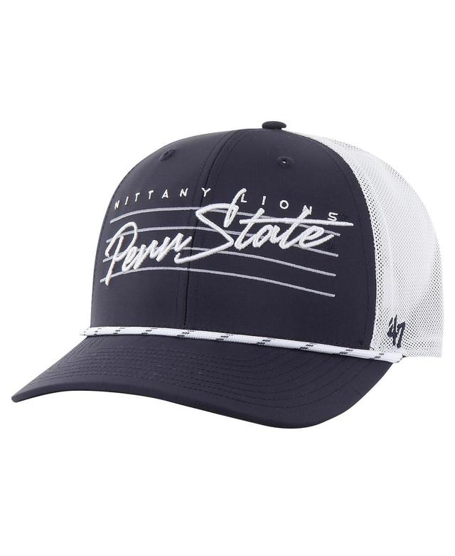 47 Brand Mens Navy Penn State Nittany Lions Downburst Trucker Adjustable Hat Product Image