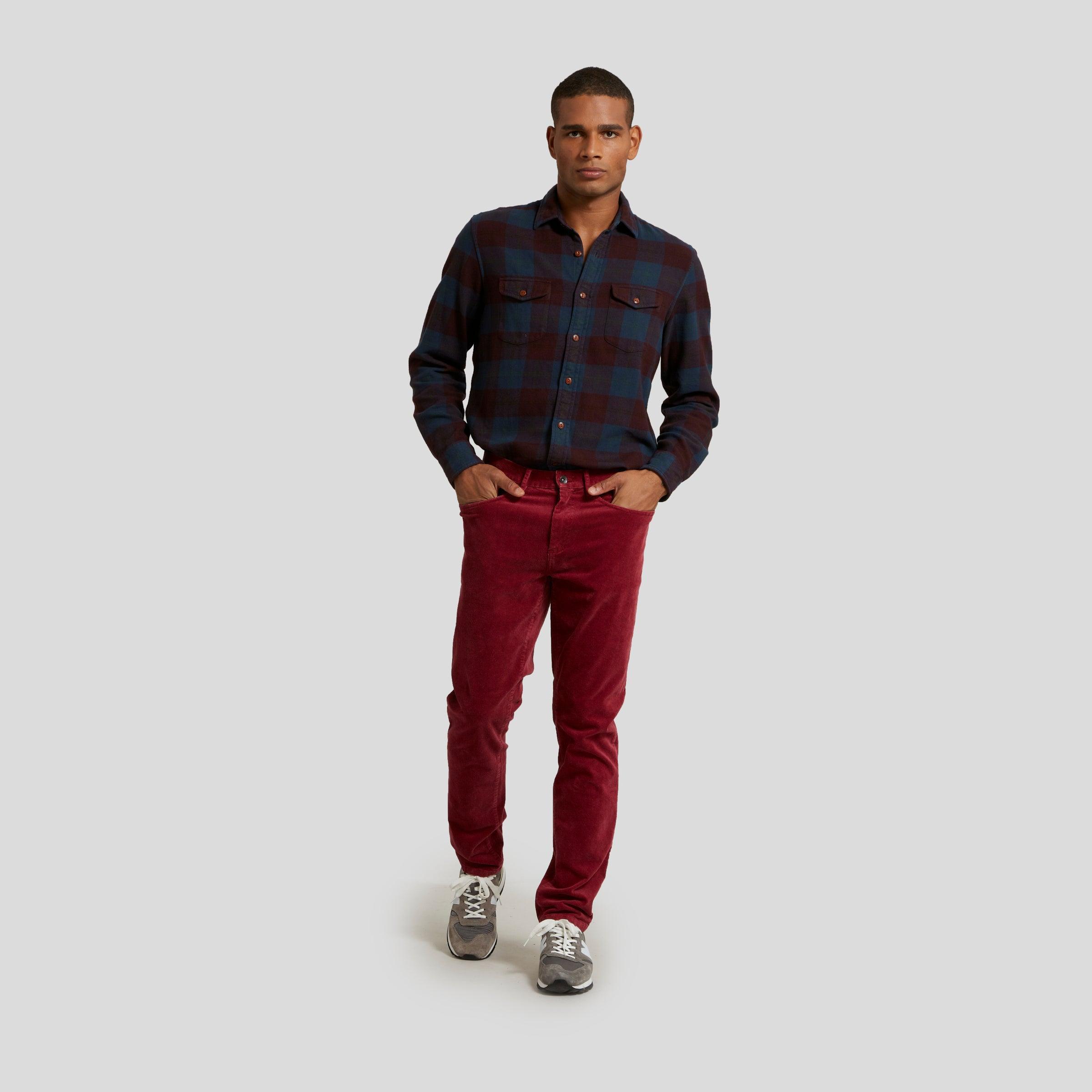 Burlington Corduroy 5 Pockets - Crimson Product Image