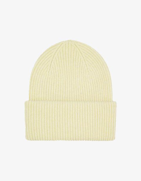 Merino Wool Hat - Soft Yellow Product Image