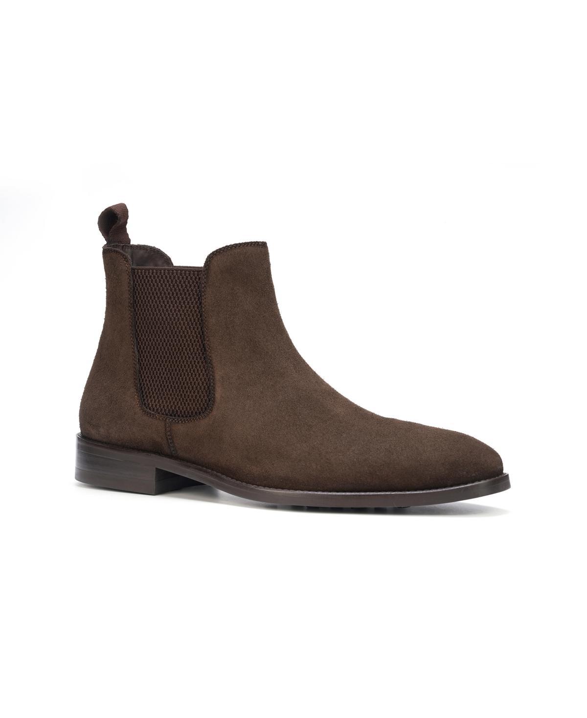 Anthony Veer Mens Thomas Leather Pull Up Chelsea Boots Product Image