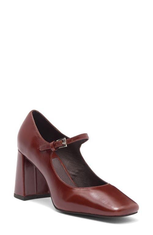 JEFFREY CAMPBELL Bourdin Mary Jane Pump In Brown Product Image