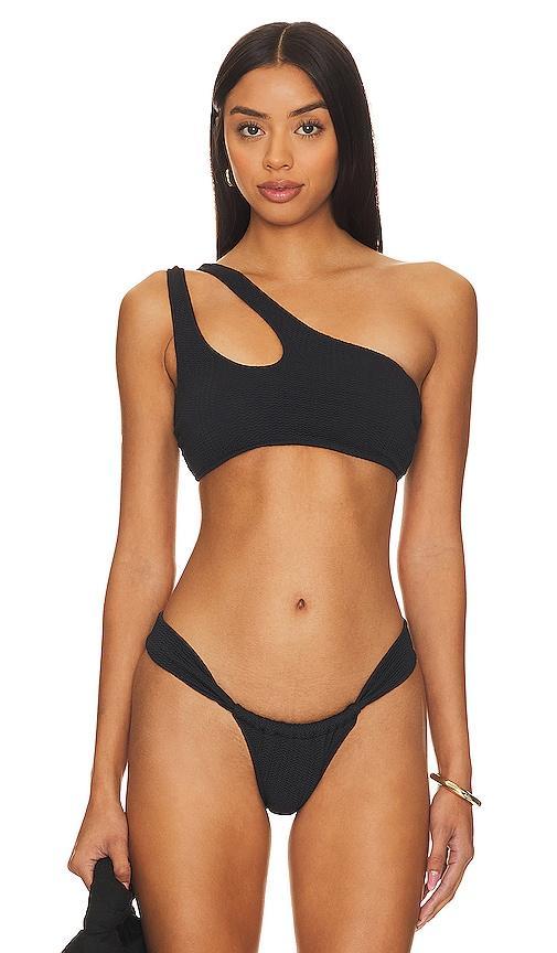 One Shoulder Keyhole Bikini Top Product Image