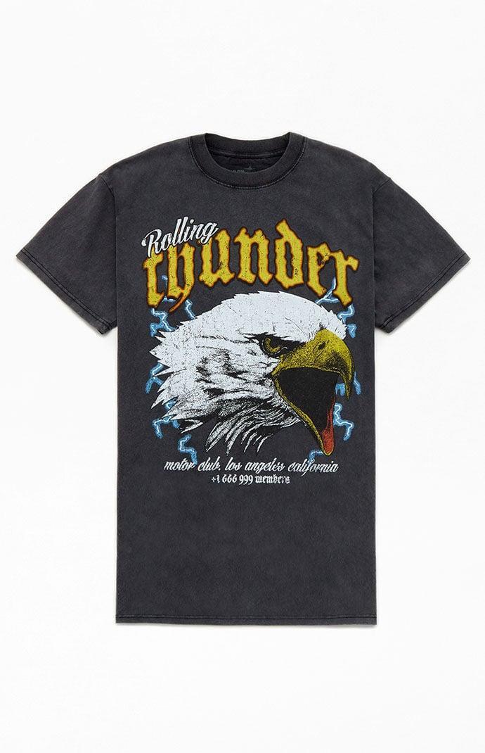 PacSun Mens Rolling Thunder T-Shirt - Blackmall Product Image