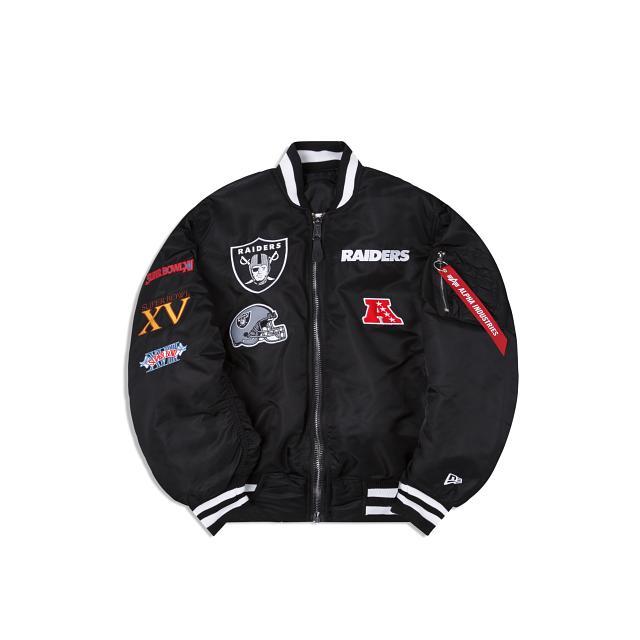 Alpha Industries X New England Patriots MA-1 Bomber Jacket Male Product Image