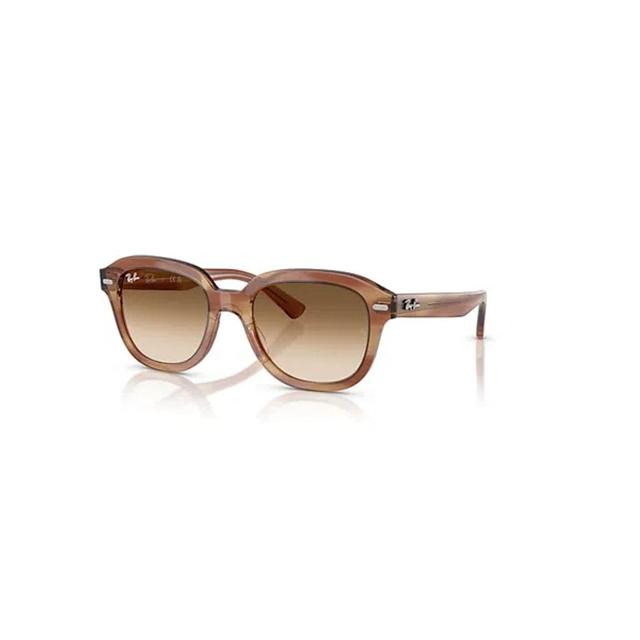 RAY BAN Erik Sonnenbrillen Braun Gestreift Fassung Braun Glas 51-20 Product Image