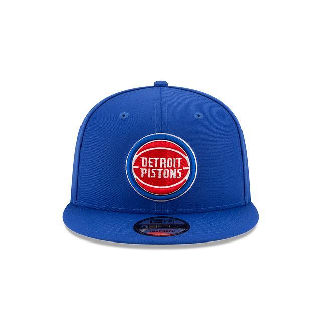 Detroit Pistons Basic 9FIFTY Snapback Hat Male Product Image