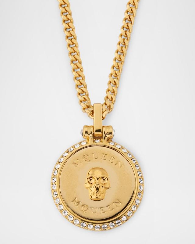 Mens Sovereign Skull Necklace Product Image