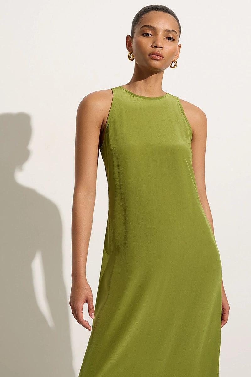 Esposende Midi Dress Palm Green - Final Sale Product Image