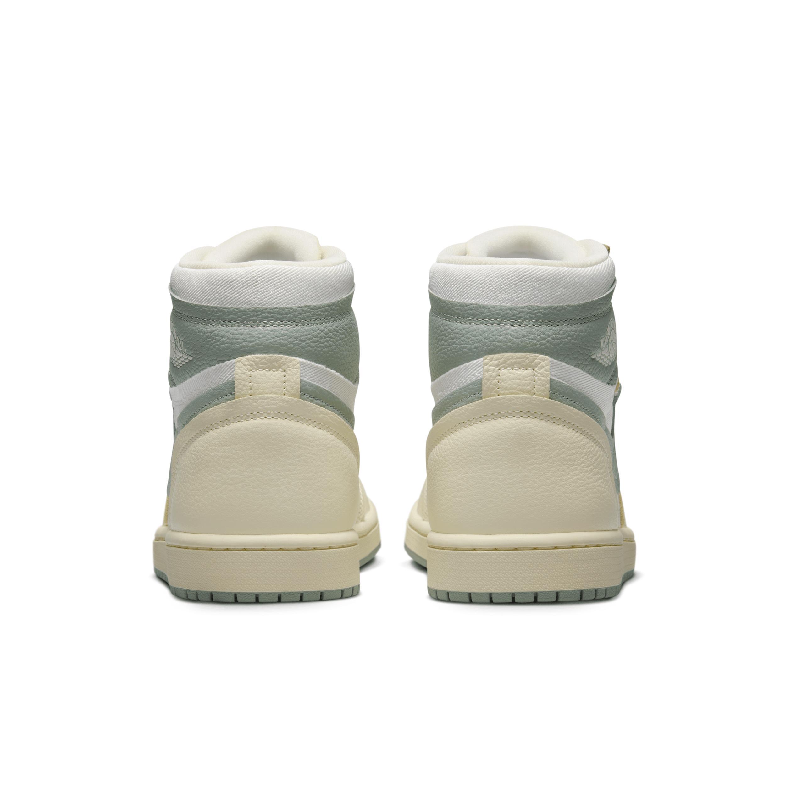 Jordan Womens Jordan Air Jordan 1 MM High - Womens Shoes Legend Sand/Jade Product Image