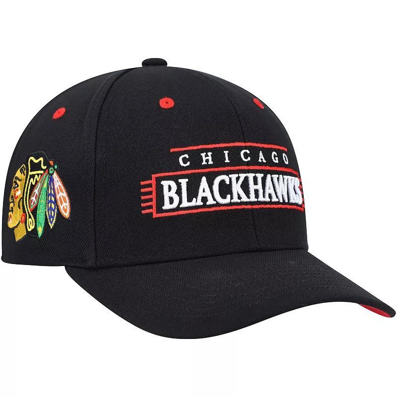 Mens Mitchell & Ness Chicago hawks LOFI Pro Snapback Hat Product Image