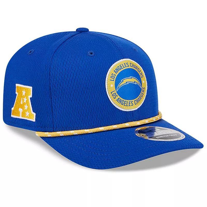 Mens New Era Los Angeles Chargers 2024 Sideline 9SEVENTY Stretch-Snap Hat Product Image