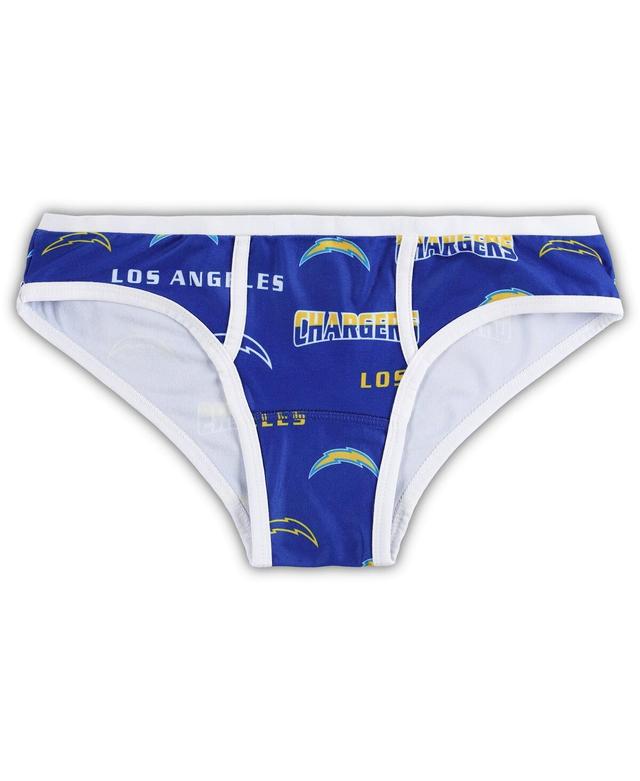 Womens Concepts Sport Royal Los Angeles Chargers Breakthrough Allover Print Knit Panty Product Image