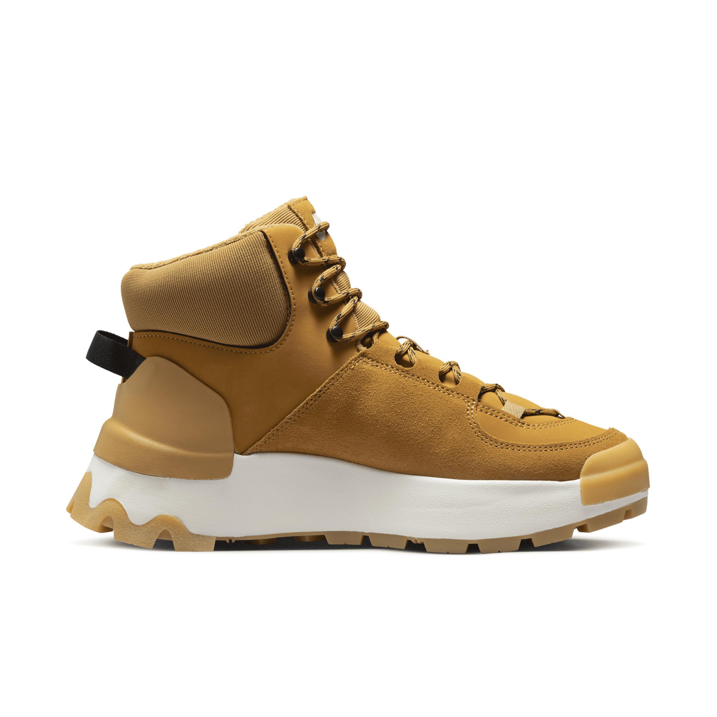 Nike Womens Nike City Classic Boots - Womens Wheat/White Product Image