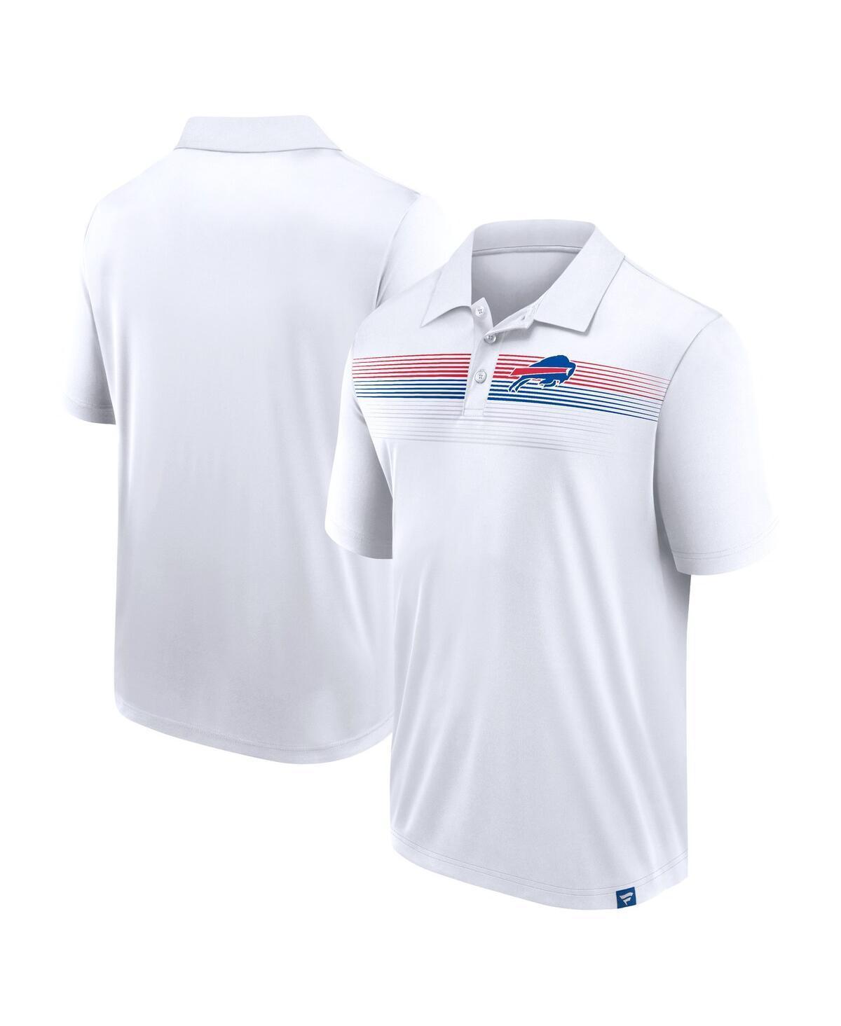 Fanatics Mens White Buffalo Bills Big Tall Sublimated Polo Product Image