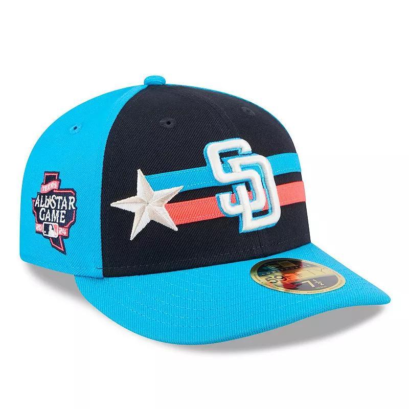 Mens New Era Milwaukee Brewers 2024 MLB All-Star Game Low Profile 59FIFTY Fitted Hat Blue Product Image