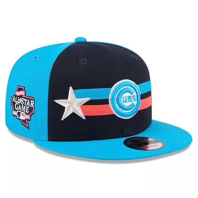 Mens New Era Chicago Cubs 2024 MLB All-Star Game 9FIFTY Snapback Hat, Blue Product Image