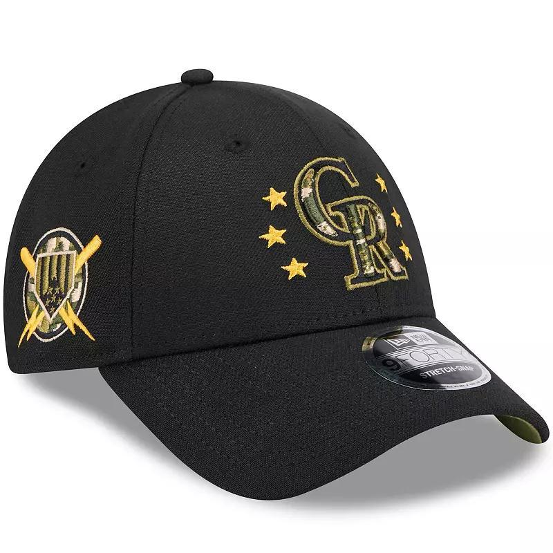 Mens New Era Colorado Rockies 2024 Armed Forces Day 9FORTY Adjustable Hat Product Image