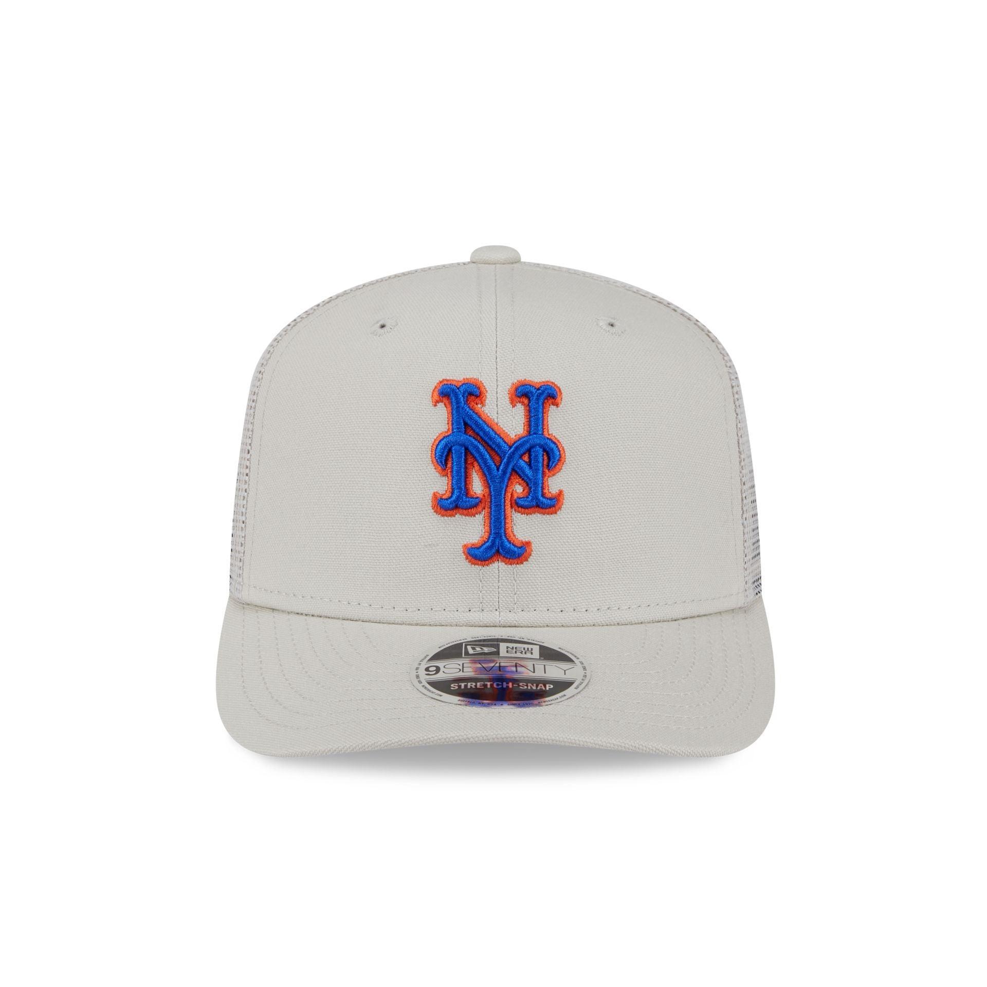 New York Mets Canvas 9SEVENTY Trucker Hat Male Product Image