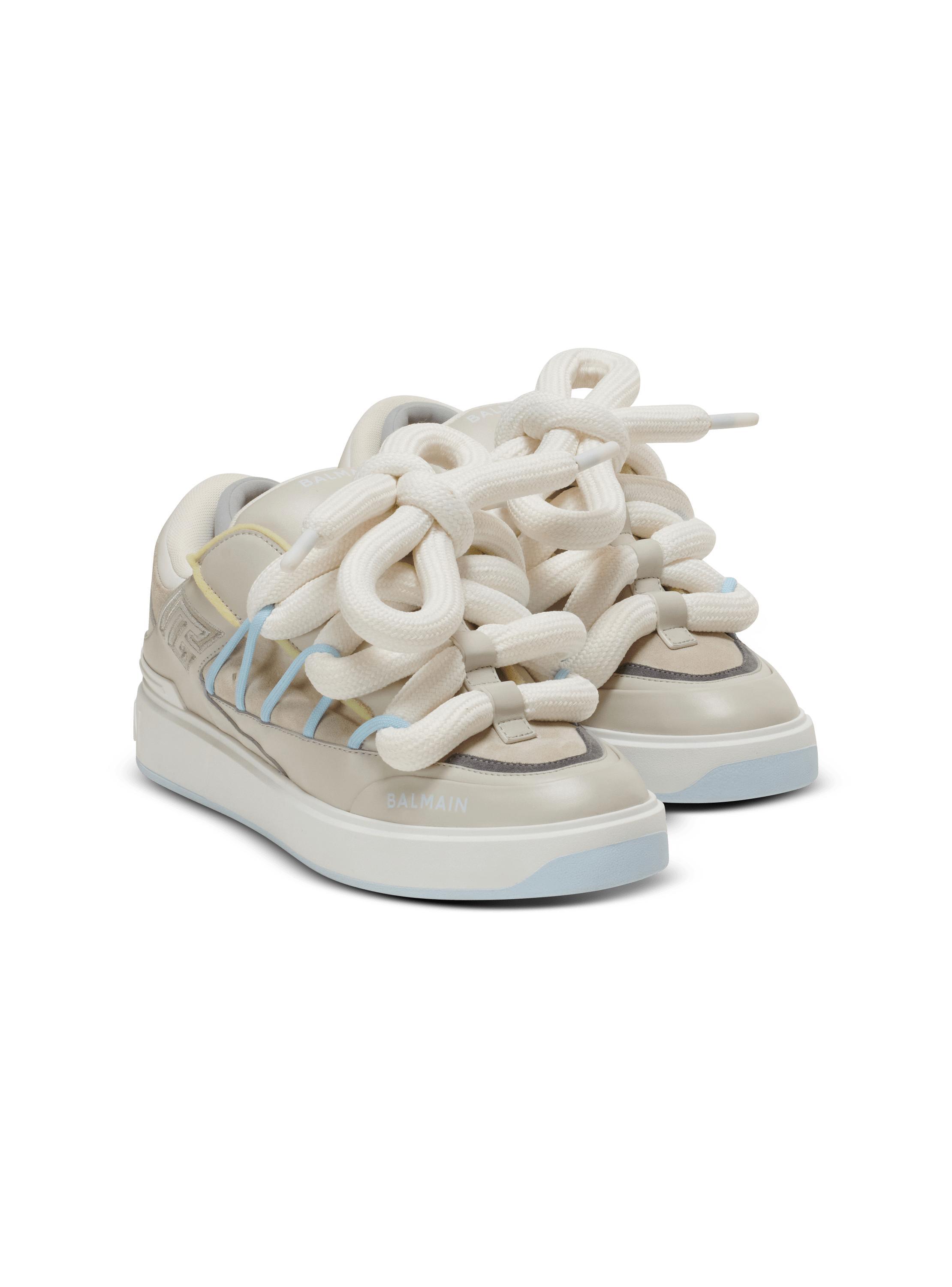 B-Court Puffy Skate sneakers in calfskin and suede Product Image