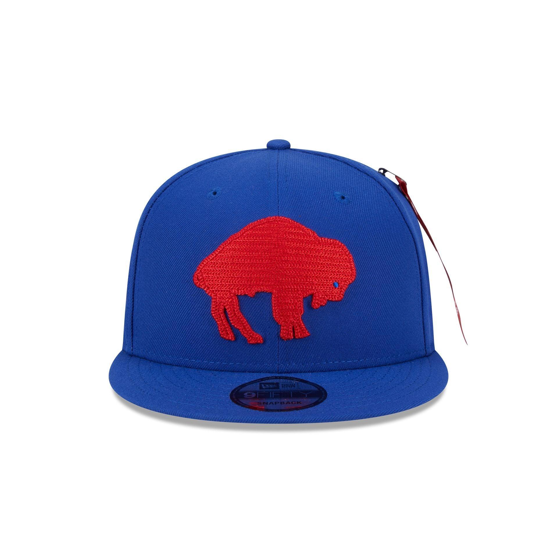 Alpha Industries x Buffalo Bills Historic Blue 9FIFTY Snapback Hat Male Product Image