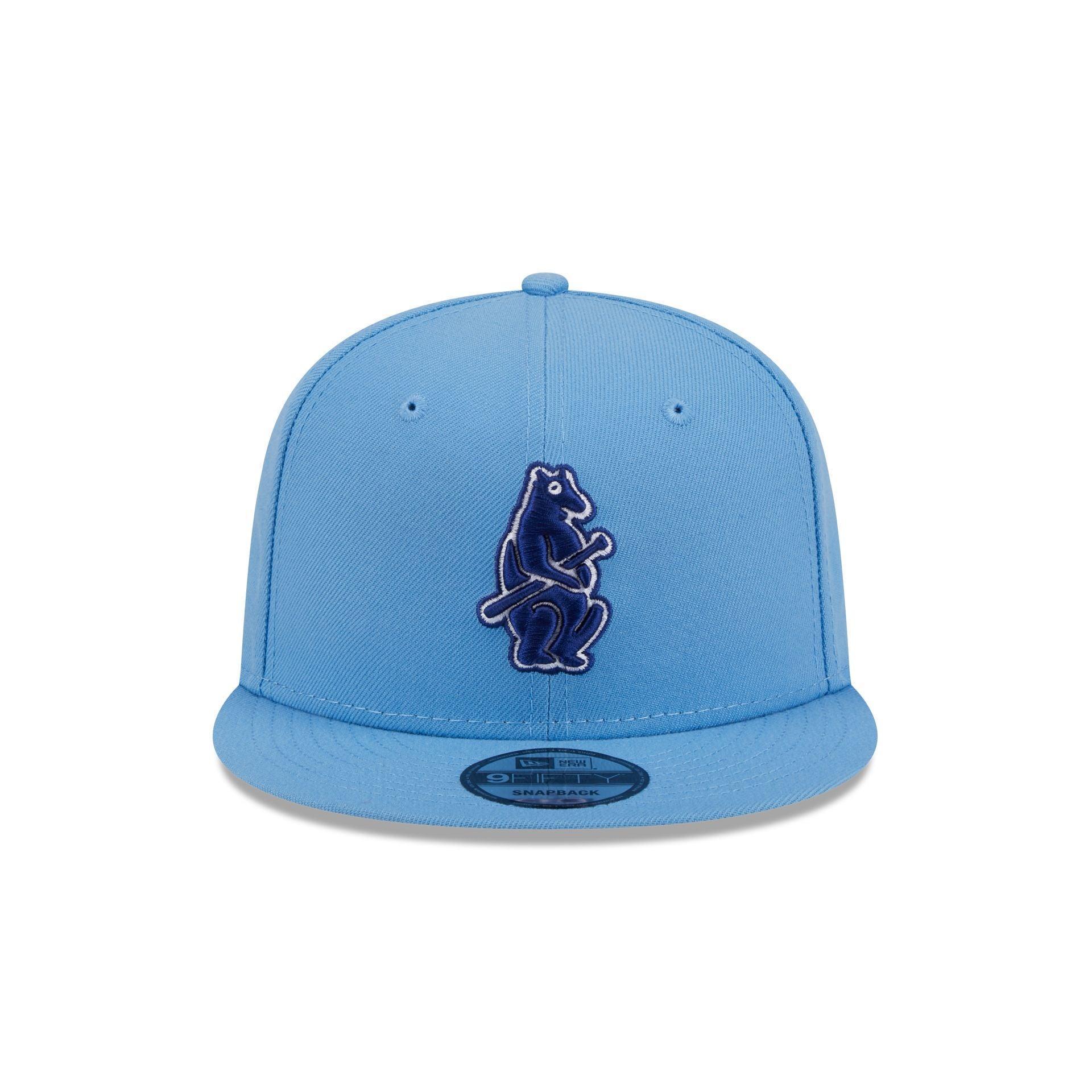 Chicago Cubs Sky Blue 9FIFTY Snapback Hat Male Product Image