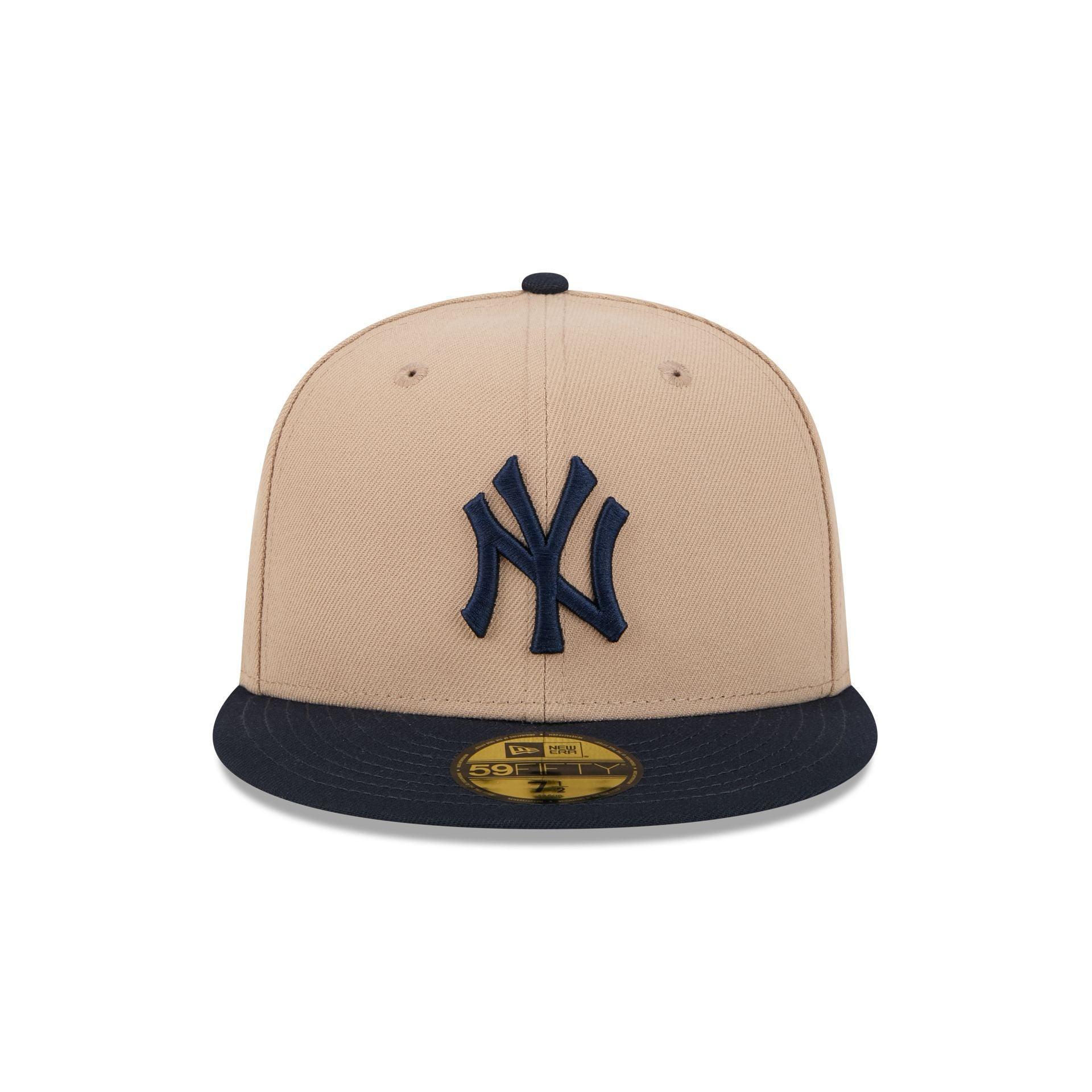 New York Yankees Camel 59FIFTY Fitted Hat Male Product Image