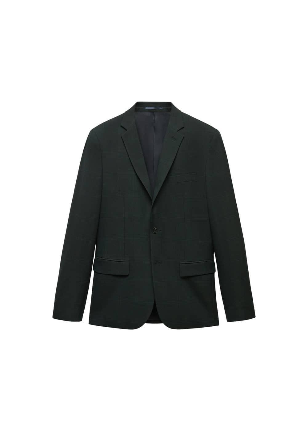 MANGO MAN - Super slim-fit suit blazer in stretch fabric greenMen Product Image