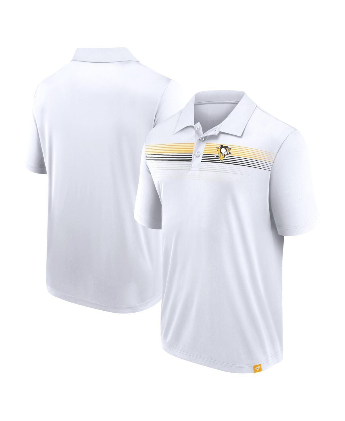 Mens Fanatics Branded Pittsburgh Penguins Victory For Us Interlock Polo Product Image