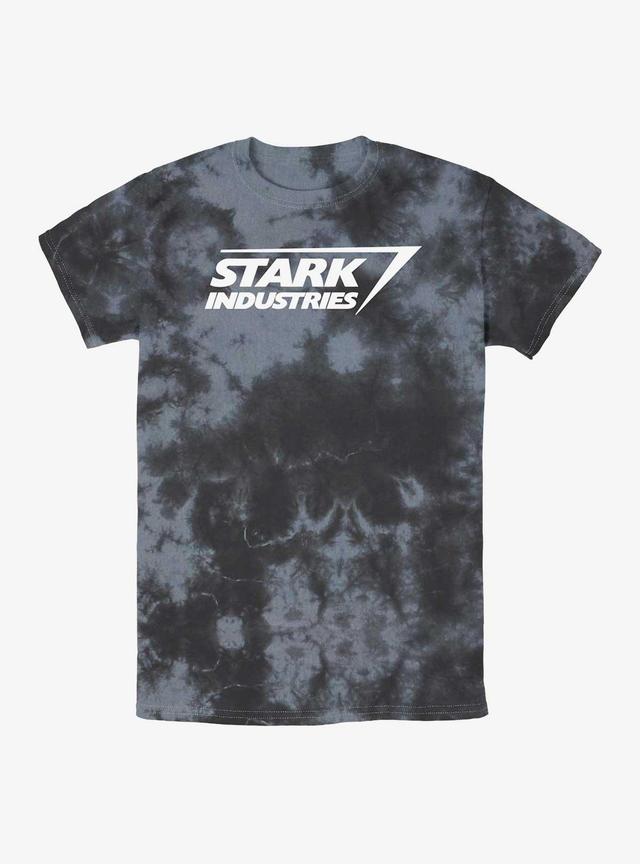 Marvel Iron Man Stark Industries Logo Tie-Dye T-Shirt Product Image