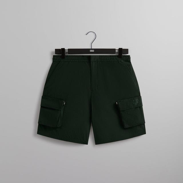 Kith Wrinkle Nylon Evan Cargo Short - Stadium Male Product Image