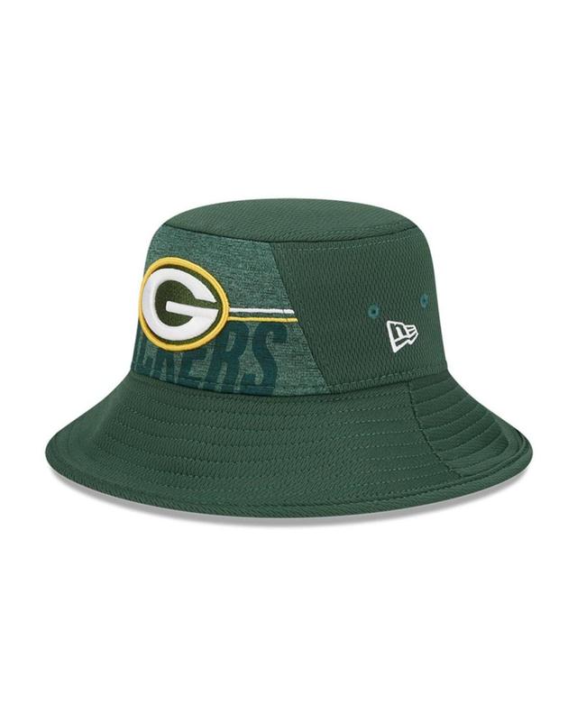 Mens New Era Green Green Bay Packers 2023 Nfl Training Camp Stretch Bucket Hat Product Image