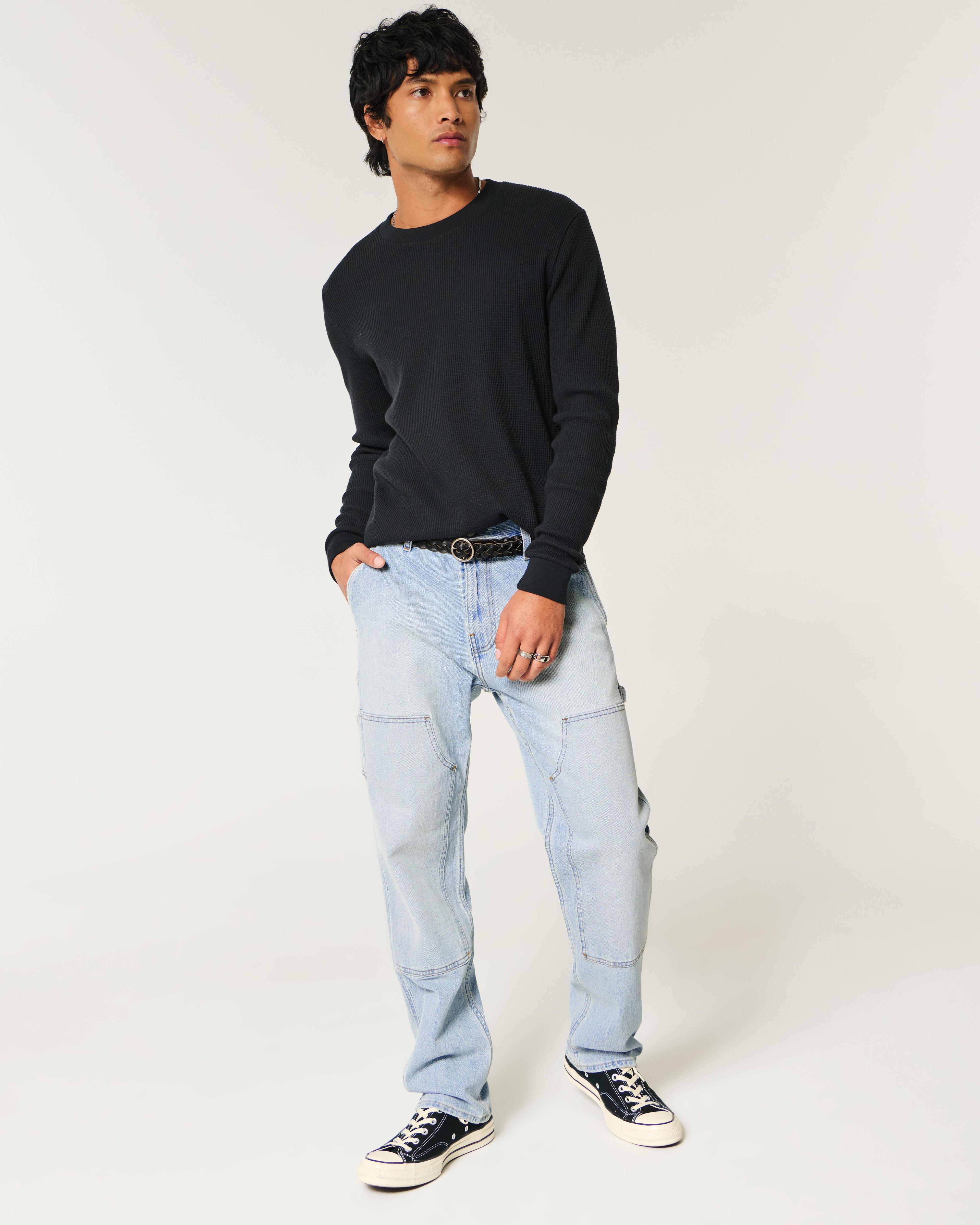 Light Wash Loose Carpenter Jeans product image