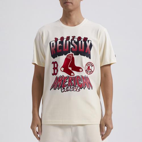 Pro Standard Mens Pro Standard Boston Red Sox GTP SJ T-Shirt - Mens Navy/Red Product Image