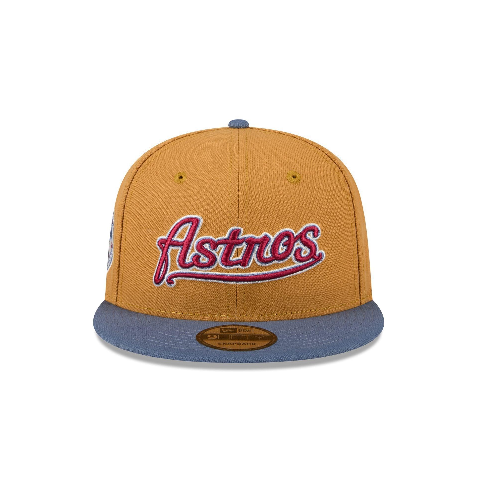 Houston Astros Panama Tan 9FIFTY Snapback Hat Male Product Image