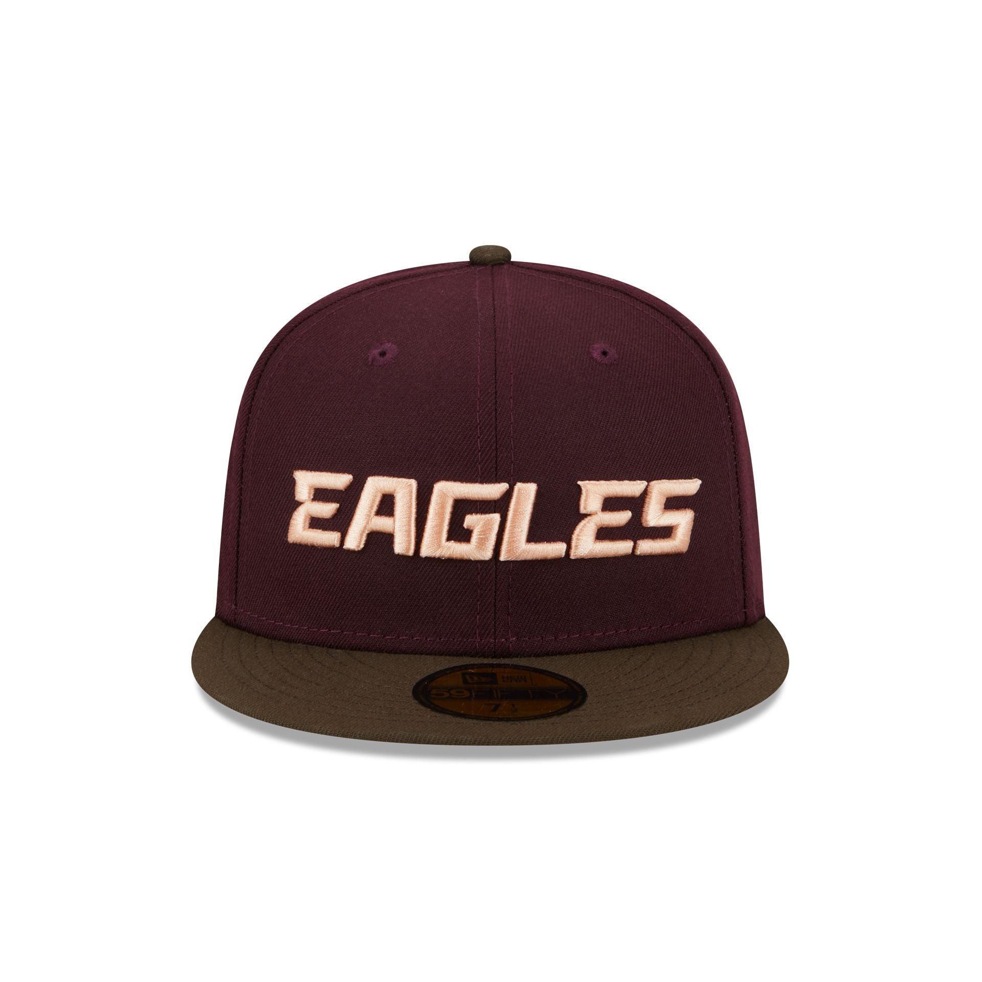 Philadelphia Eagles Berry Chocolate 59FIFTY Fitted Hat Male Product Image