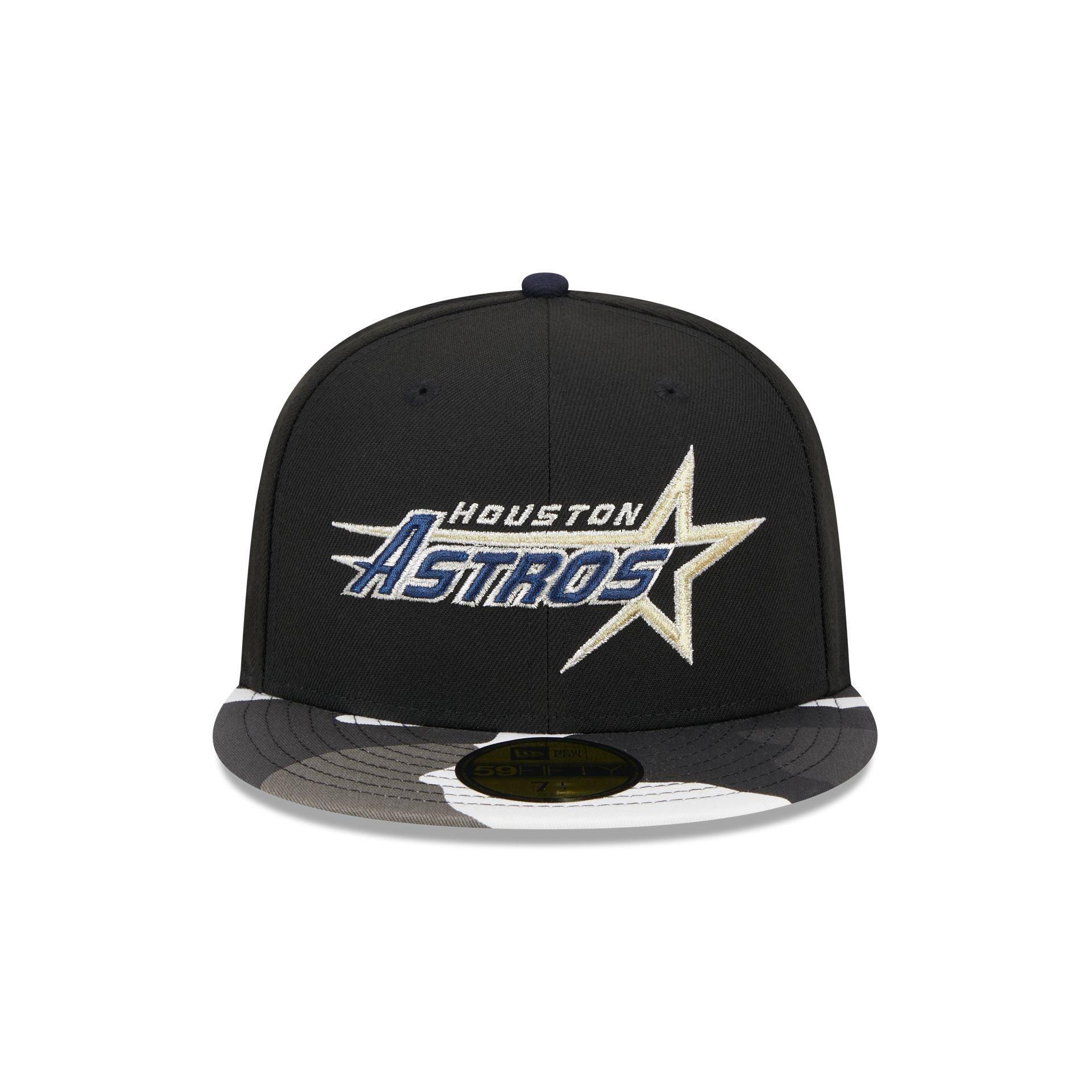 Houston Astros Metallic Camo 59FIFTY Fitted Hat Male Product Image