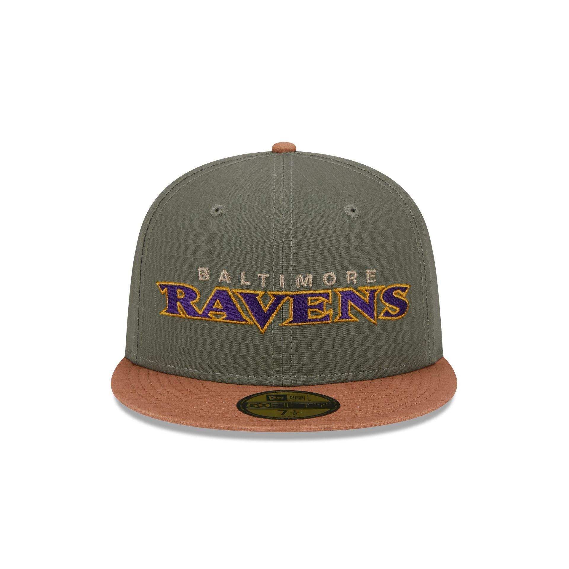 Baltimore Ravens Ripstop 59FIFTY Fitted Hat Male Product Image