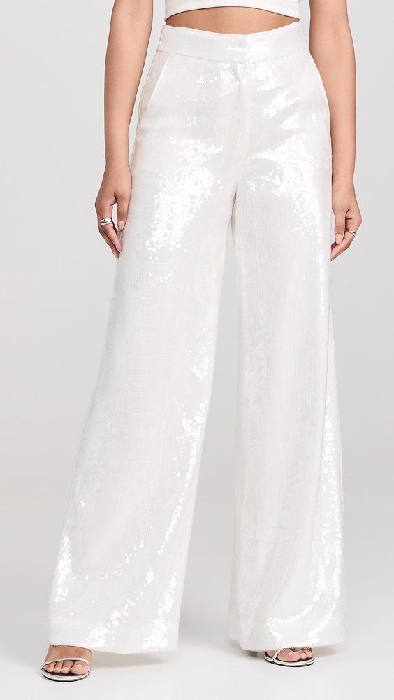 Theory High Waisted Trousers | Shopbop Product Image