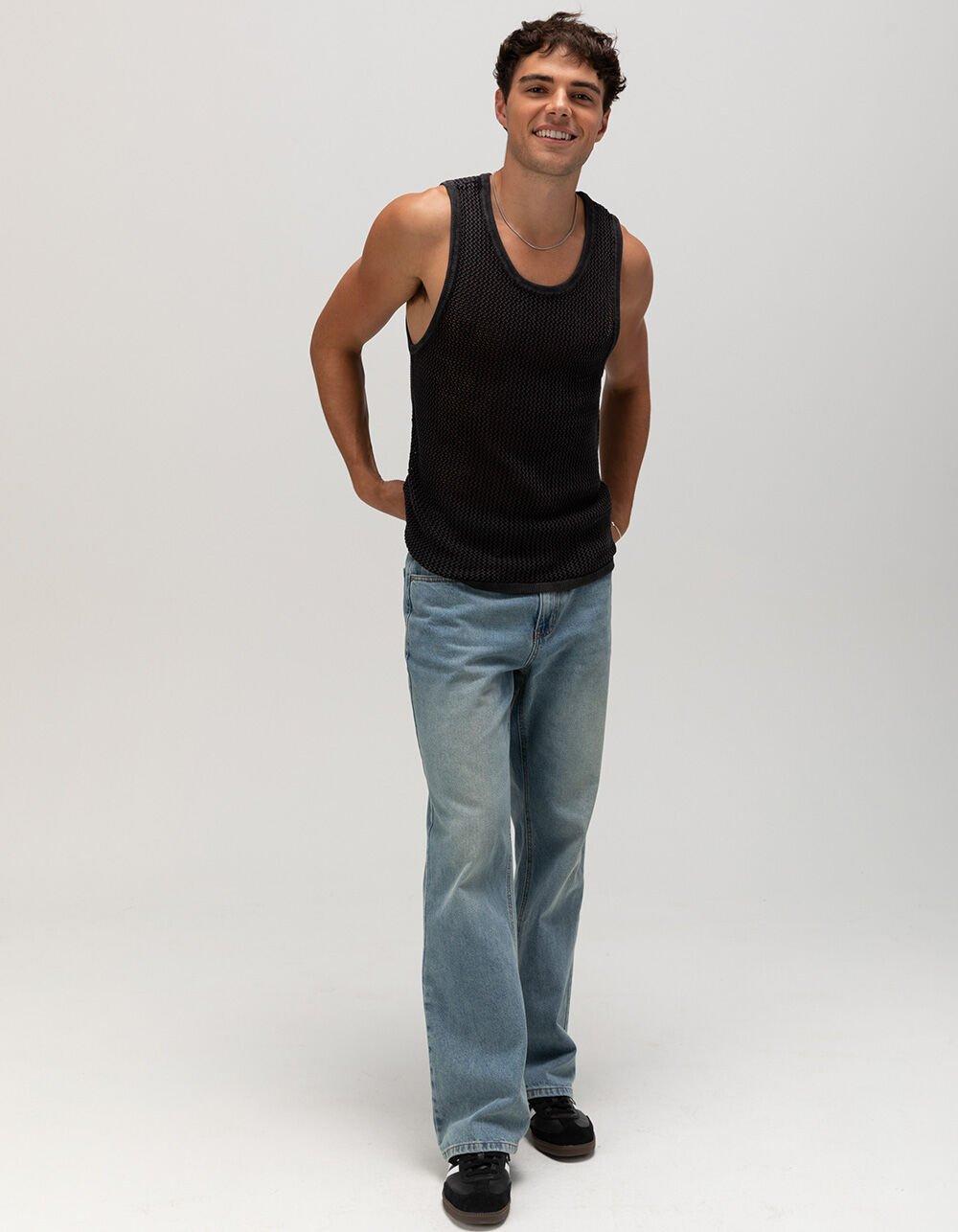 RSQ Mens Crochet Tank Top Product Image