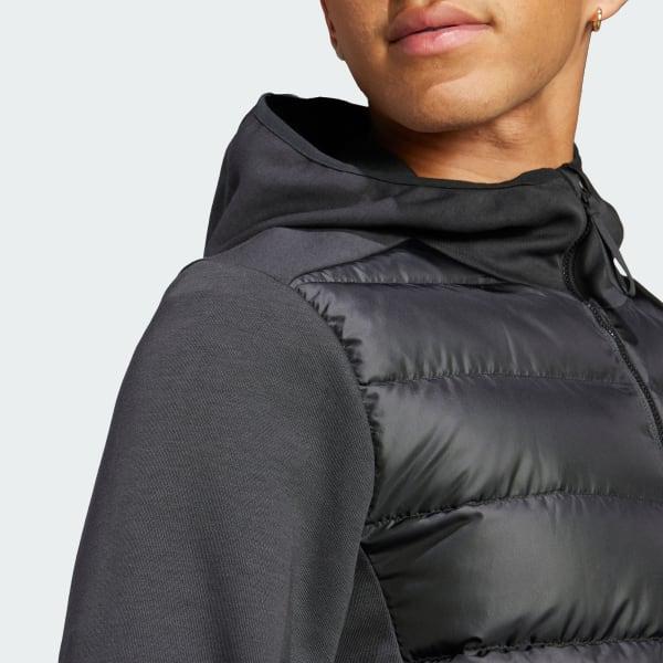 Essentials Hybrid Down Hooded Jacket Product Image