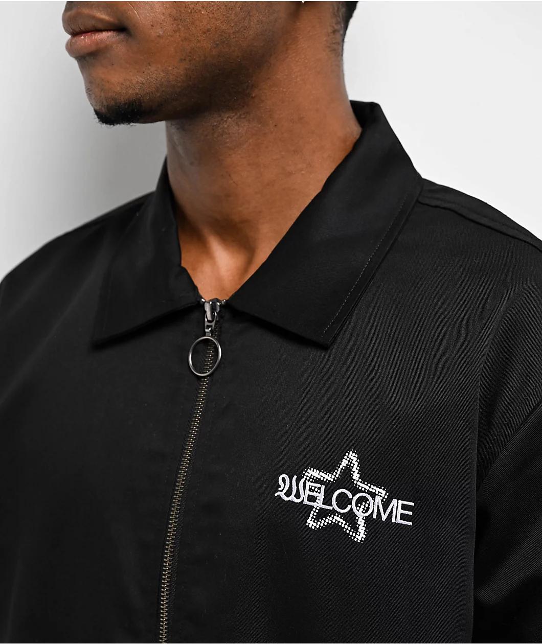 Welcome Supernatural Black & White 2fer Work Shirt Product Image