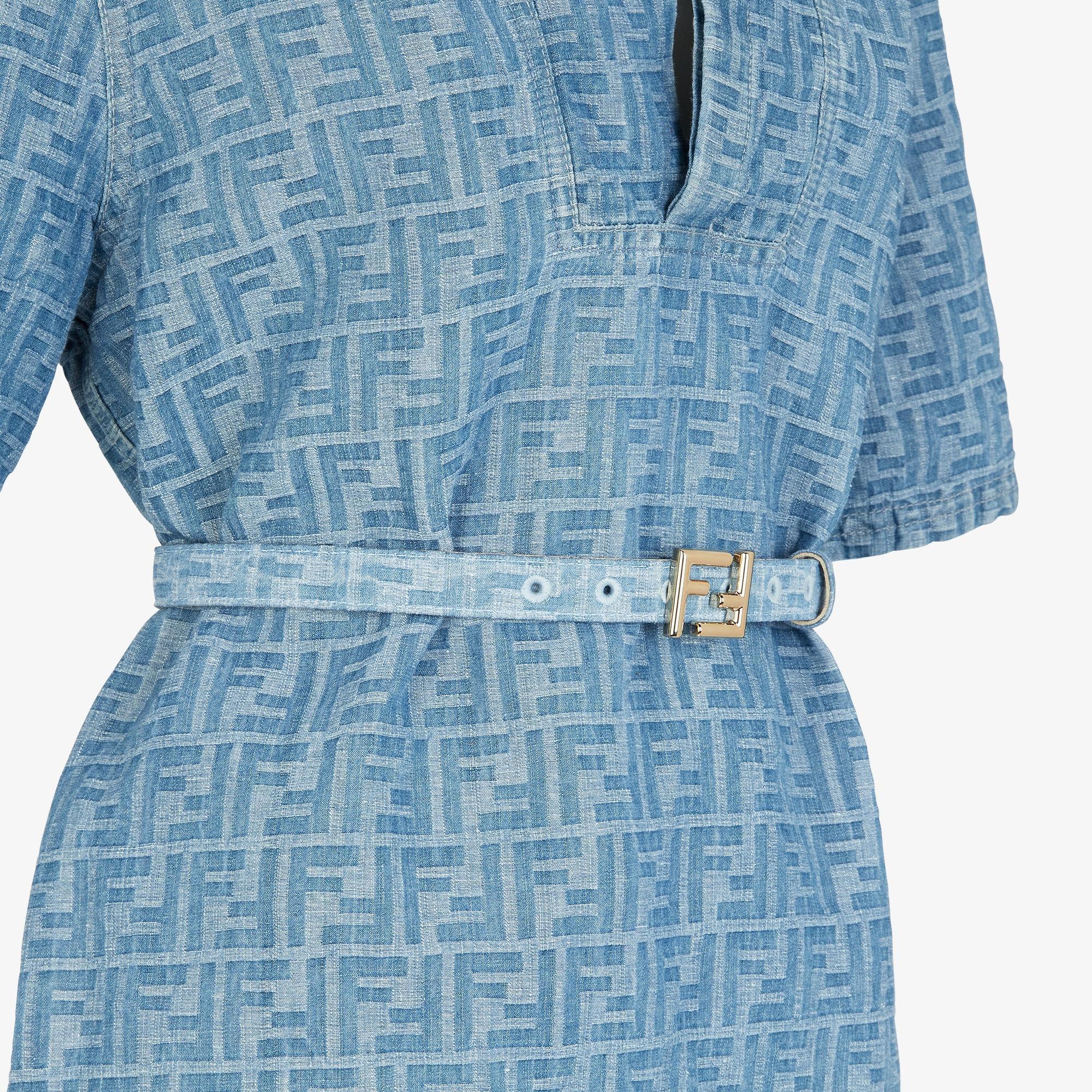 DressLight blue FF denim dress Product Image